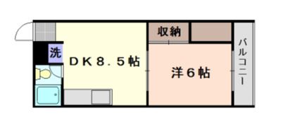 清水フォワードビルの間取り画像