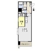福富GRADEマンションの間取り画像