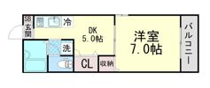 ビオトープ六甲の間取り画像