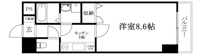 ガリレオビル1の間取り画像