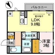 コンフォールヴィラの間取り画像
