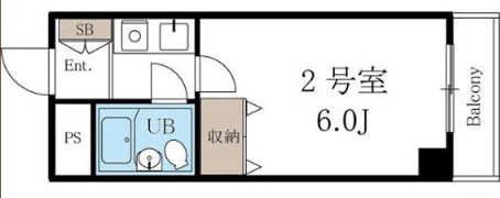 シャルムメゾン春日野道の間取り画像