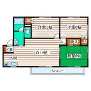 CORPO KYODAI Dの間取り画像