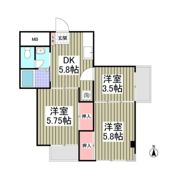 メゾン中郷の間取り画像