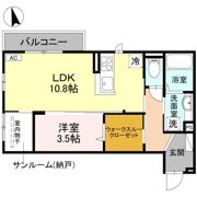 にゅうまごびれっじⅣの間取り画像