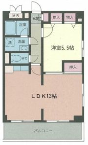 メゾンケイエムの間取り画像