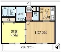 アトランティス朝日の間取り画像