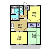 岩滑イーストハイツの間取り画像