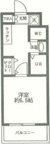 スチューデントパーク府中の間取り画像