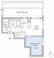 ASTILE studio 三軒茶屋の間取り画像