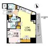 リーラ品川戸越の間取り画像