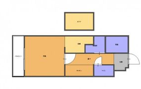 Ra ism GIONの間取り画像