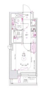 グロース西横浜の間取り画像