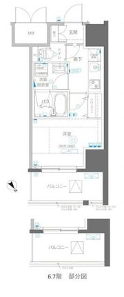 アルファレジデンシア南千住の間取り画像