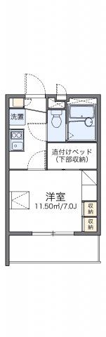 レオパレスWINの間取り画像