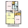 ジュネブ A棟の間取り画像