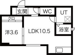 あさひグランレジデンシア新前橋の間取り画像