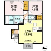 リヤンAJⅢの間取り画像