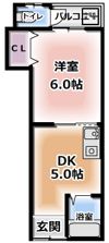 ロイヤル桜園町A棟の間取り画像