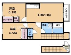 エクレール久徳の間取り画像