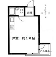 シャトージュネス住吉の間取り画像
