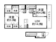 サンピエールの間取り画像