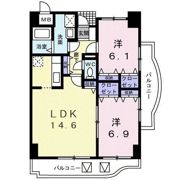ラフィネ浦和の間取り画像