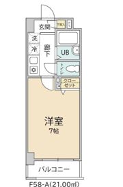 クオーレプロバンス南行徳Ⅱの間取り画像