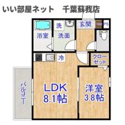 ジーメゾン千葉村田町ヴィエラの間取り画像