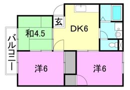 リバーサイド和泉の間取り画像