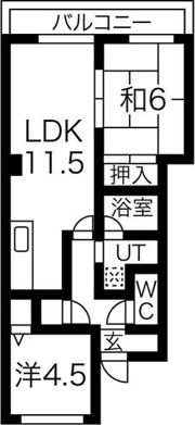 リブレ・M・鳥神の間取り画像