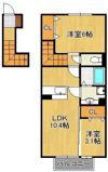 コスモ木屋瀬 A棟の間取り画像