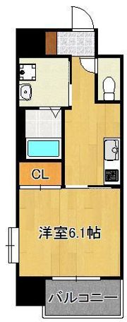 MDIフェリース戸畑駅前の間取り画像