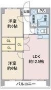 レージュ吉根の間取り画像