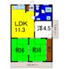 ベルシャトウ白亜の間取り画像