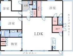 アーバンコート五位ノ池の間取り画像