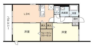 ルミエール己斐上の間取り画像