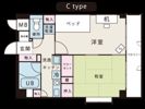 ドーミーいりなかアネックスの間取り画像