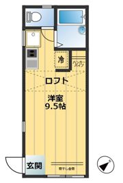 es津田沼の間取り画像
