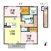 ドルチェヴィータ Ⅱ棟の間取り画像