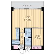 KDXレジデンス難波の間取り画像
