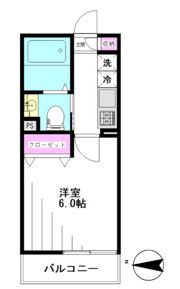 エルスタンザ亀戸の間取り画像