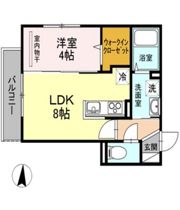 ウィング A棟の間取り画像