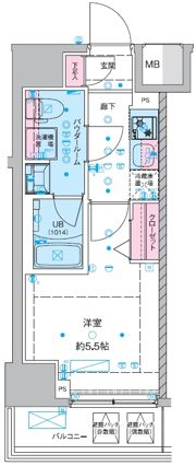 GENOVIA西川口Ⅲの間取り画像