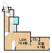 La Douce Vie恵み野駅前の間取り画像