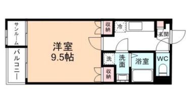 メゾンK＆М Ⅸの間取り画像