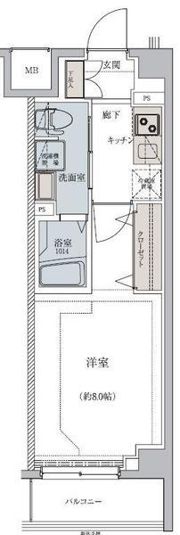 レグゼ用賀の間取り画像
