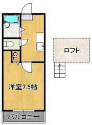 コンドミニアム医生ヶ丘 Iの間取り画像
