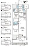 リビオメゾン御茶ノ水EASTの間取り画像