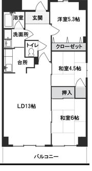 エミネンス辻本Ⅱの間取り画像